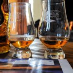 A dram by the fire in Cologin Farmhouse, self-catering for families or groups near Oban